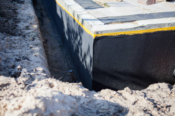 Professional Waterproofing technician working in Sharpsville, PA
